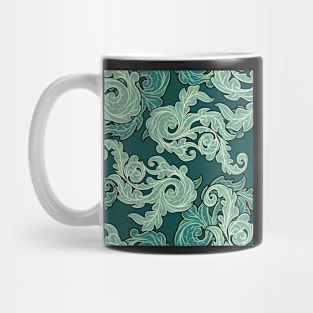 Ornate  leaves pattern Mug